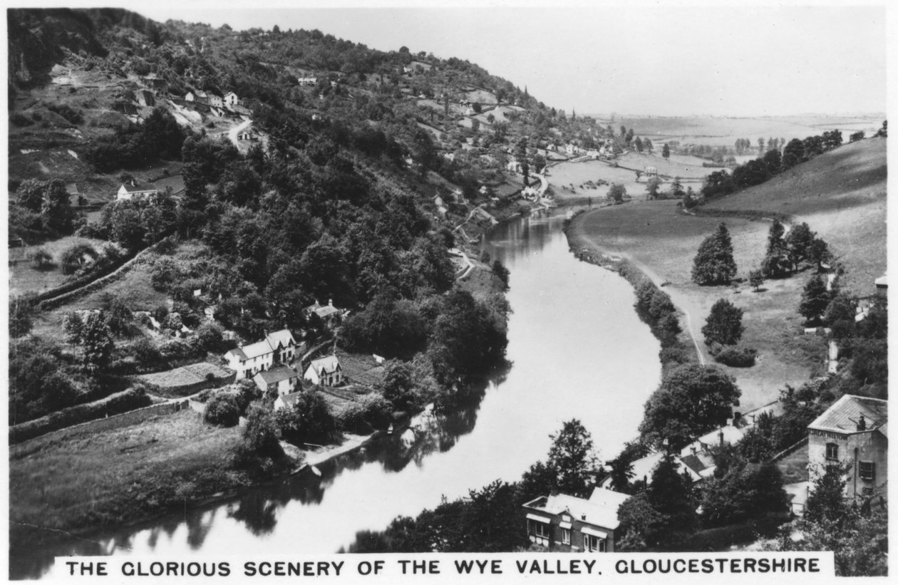 Wye Valley, Gloucestershire, 1936 od Unbekannt