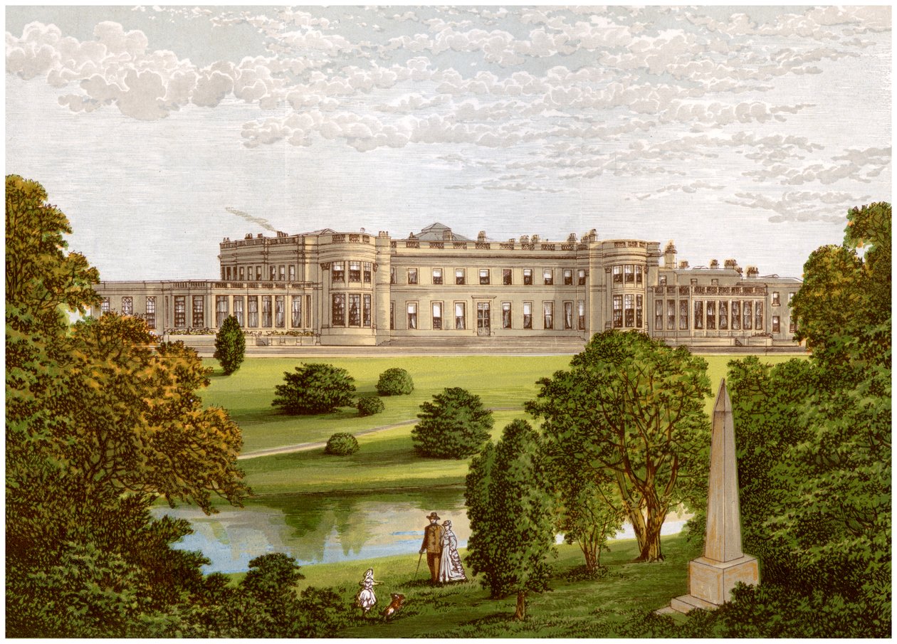 Wynyard Park, hrabství Durham, domov markýze z Londonderry, c1880 od Unbekannt