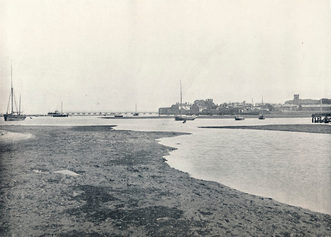 Yarmouth Isle of Wight - Celkový pohled, 1895 od Unbekannt