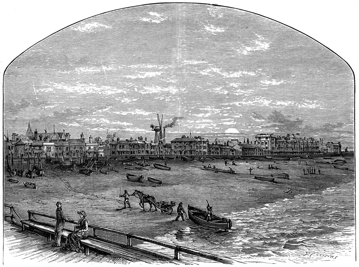 Yarmouth, Isle of Wight, konec 19. století od Unbekannt