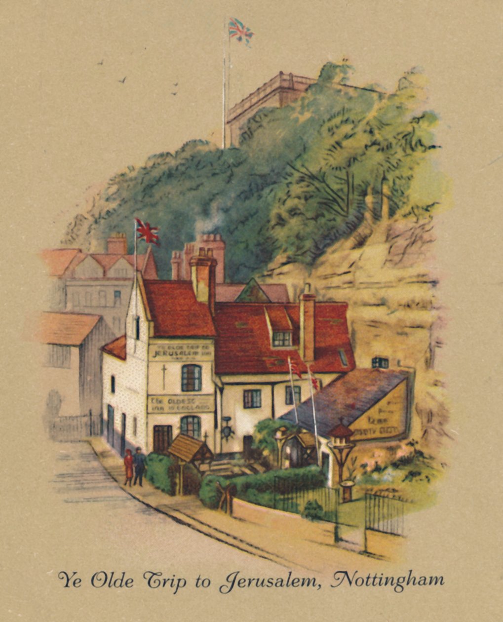 Ye Olde Trip to Jerusalem, Nottingham, 1939 od Unbekannt