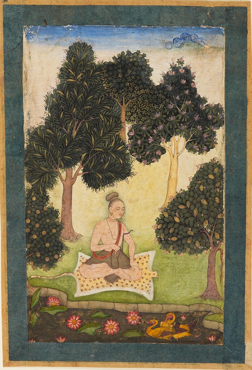 Yogini v lese, c1620 od Unbekannt