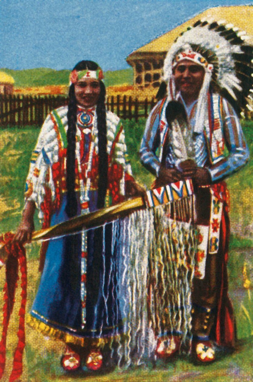 Mladí domorodí Američané, c1928. od Unbekannt