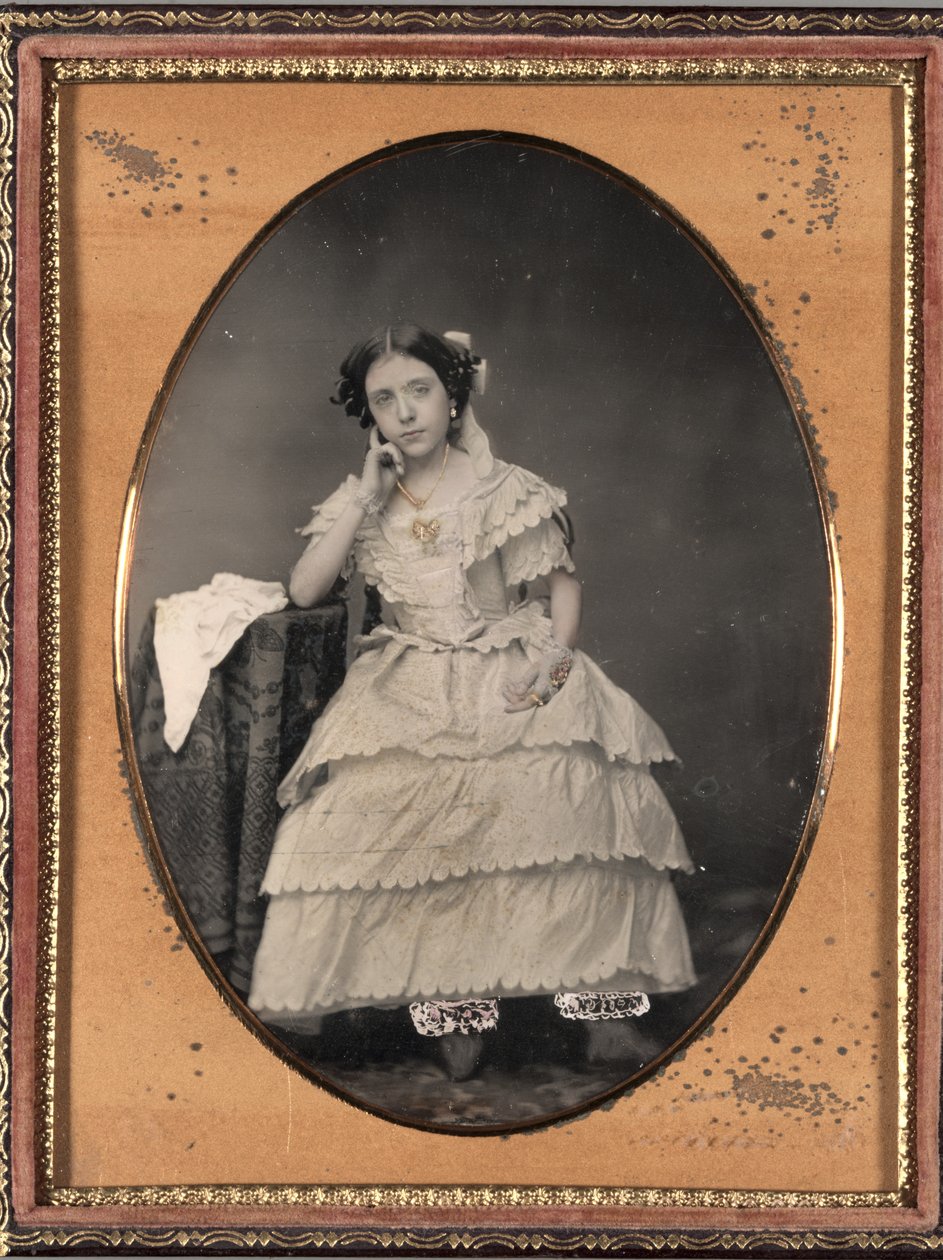 Mladá žena v Bloomers, c. 1855. od Unbekannt