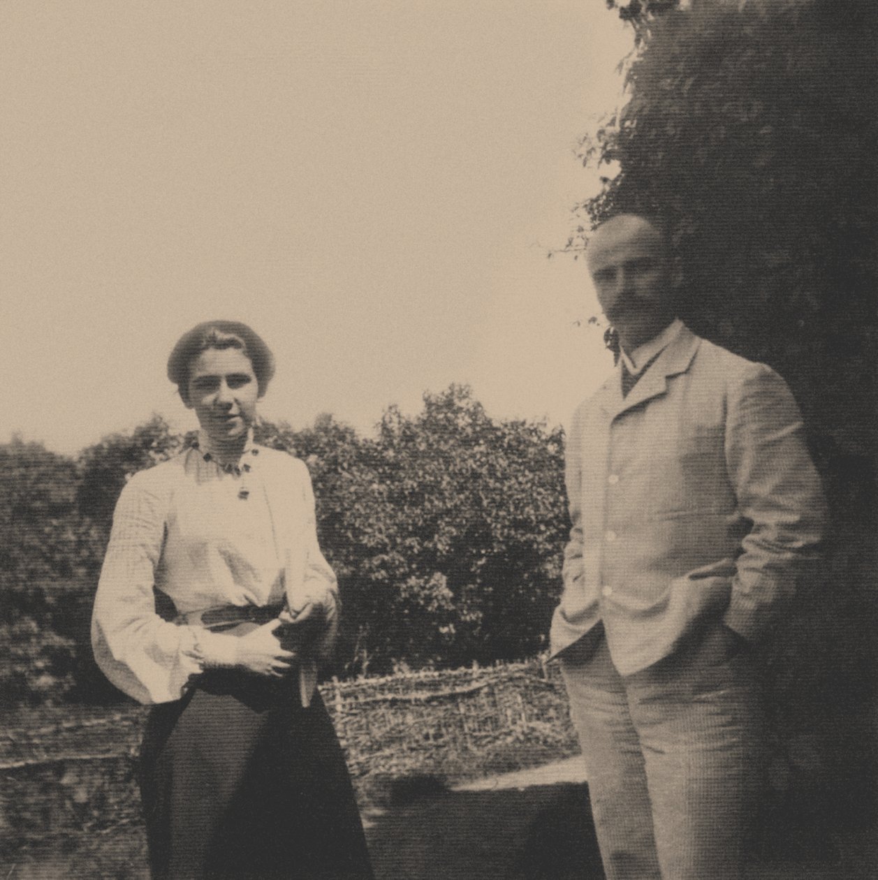 Jurij Alexandrovič Olsufjev 1878-1938 s manželkou Sophií Vladimirovnou, 1900 od Unbekannt