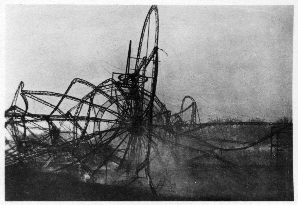 Zeppelin LZ4 po katastrofě Echterdingen, Německo, 1908 1933 od Unbekannt