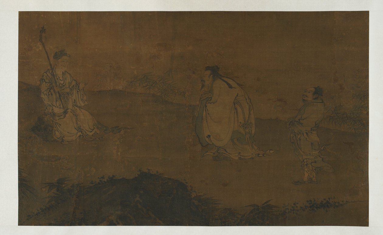 Zhongli Quan Seeking the Dao, dynastie Ming, 15. století. od Unbekannt