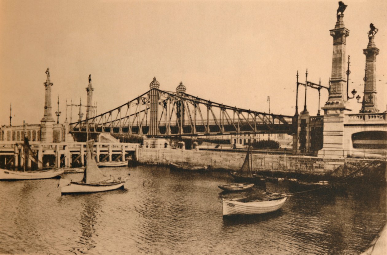 Most de Smet De Naeyer, c1928 od Unbekannt