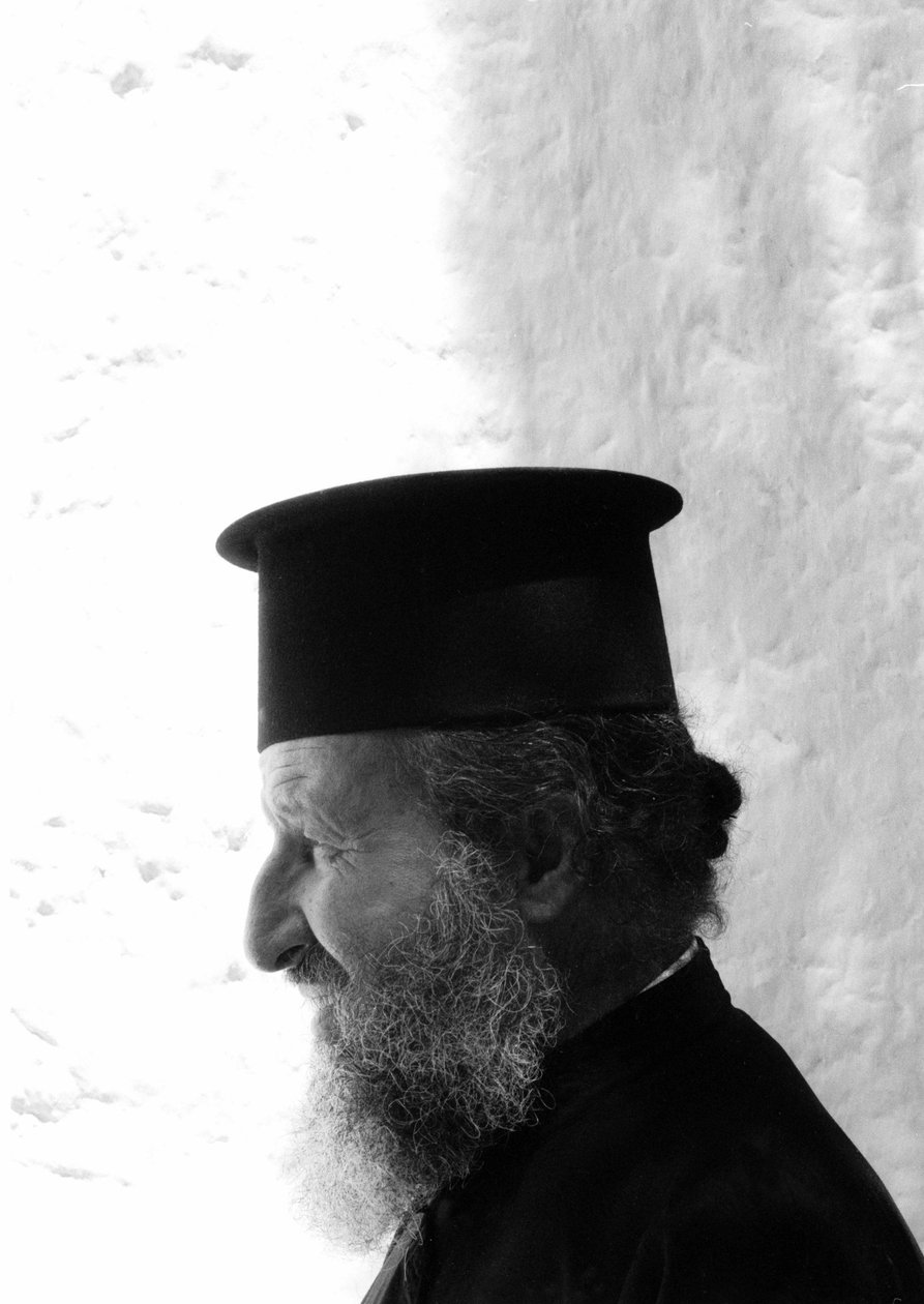 kněz pravoslavné církve na Krétě (papež) Kréta 1985 od Unbekannt