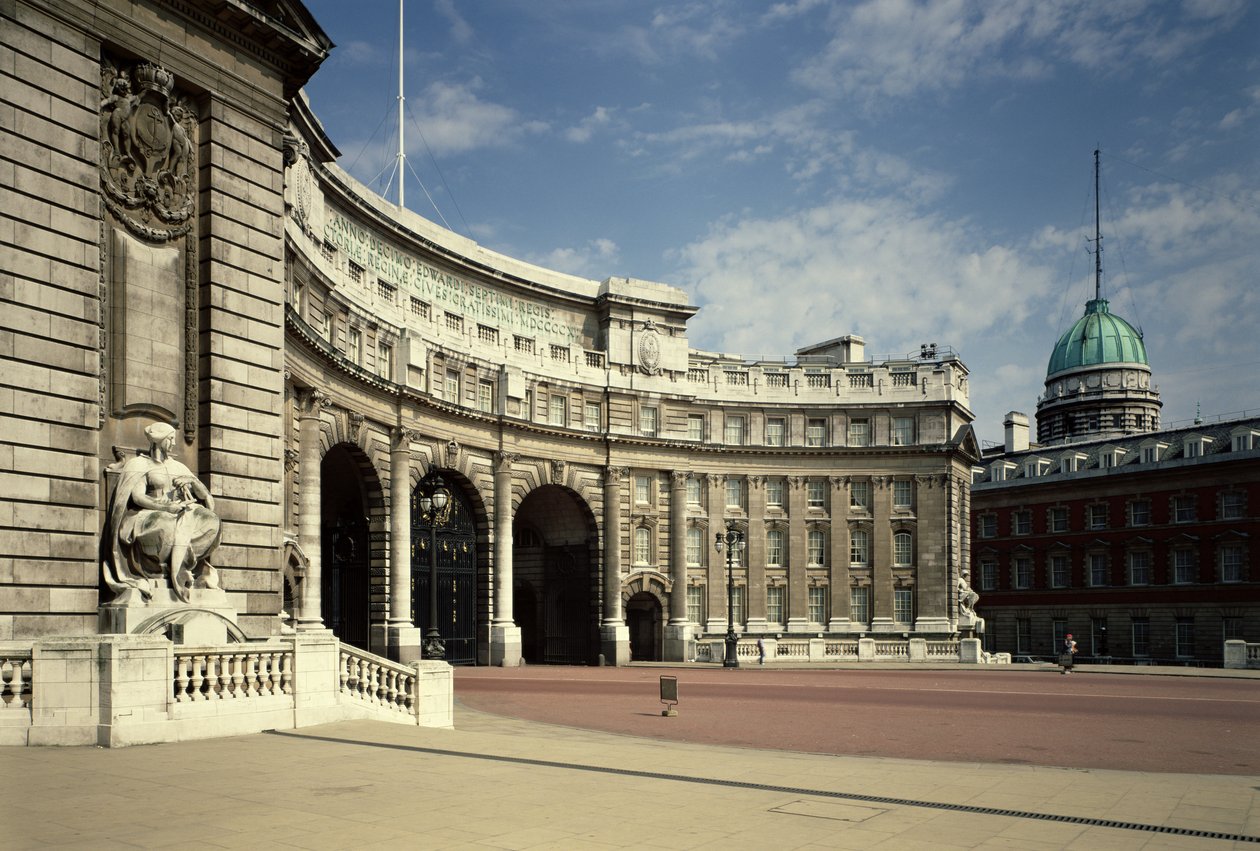 Admiralty Arch, 1906-11, navrhl Sir Aston Webb, Londýn, Velká Británie od Unbekannt Unbekannt