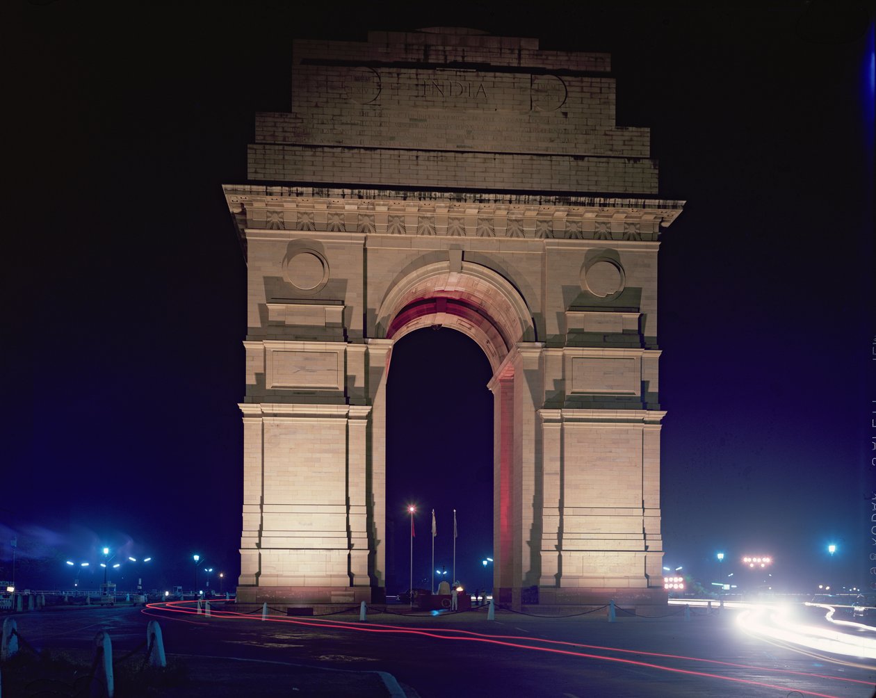 All India War Memorial Arch, New Delhi od Sir Edwin Lutyens (1869-1944) od Unbekannt Unbekannt