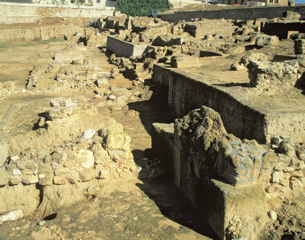 Archeologické pozůstatky řecké kolonie, 6.–5. století před naším letopočtem od Unbekannt Unbekannt