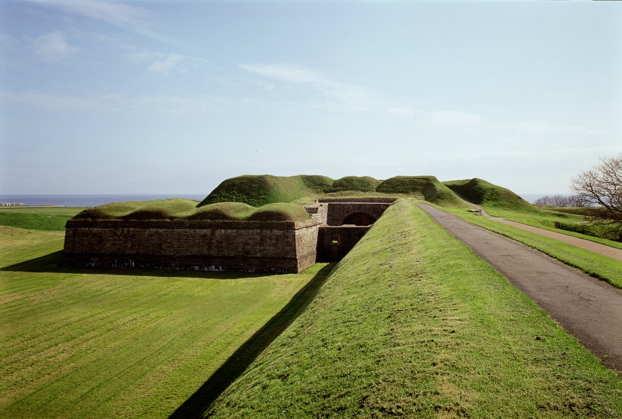 Berwick on Tweed, hranice mezi Anglií a Skotskem od Unbekannt Unbekannt