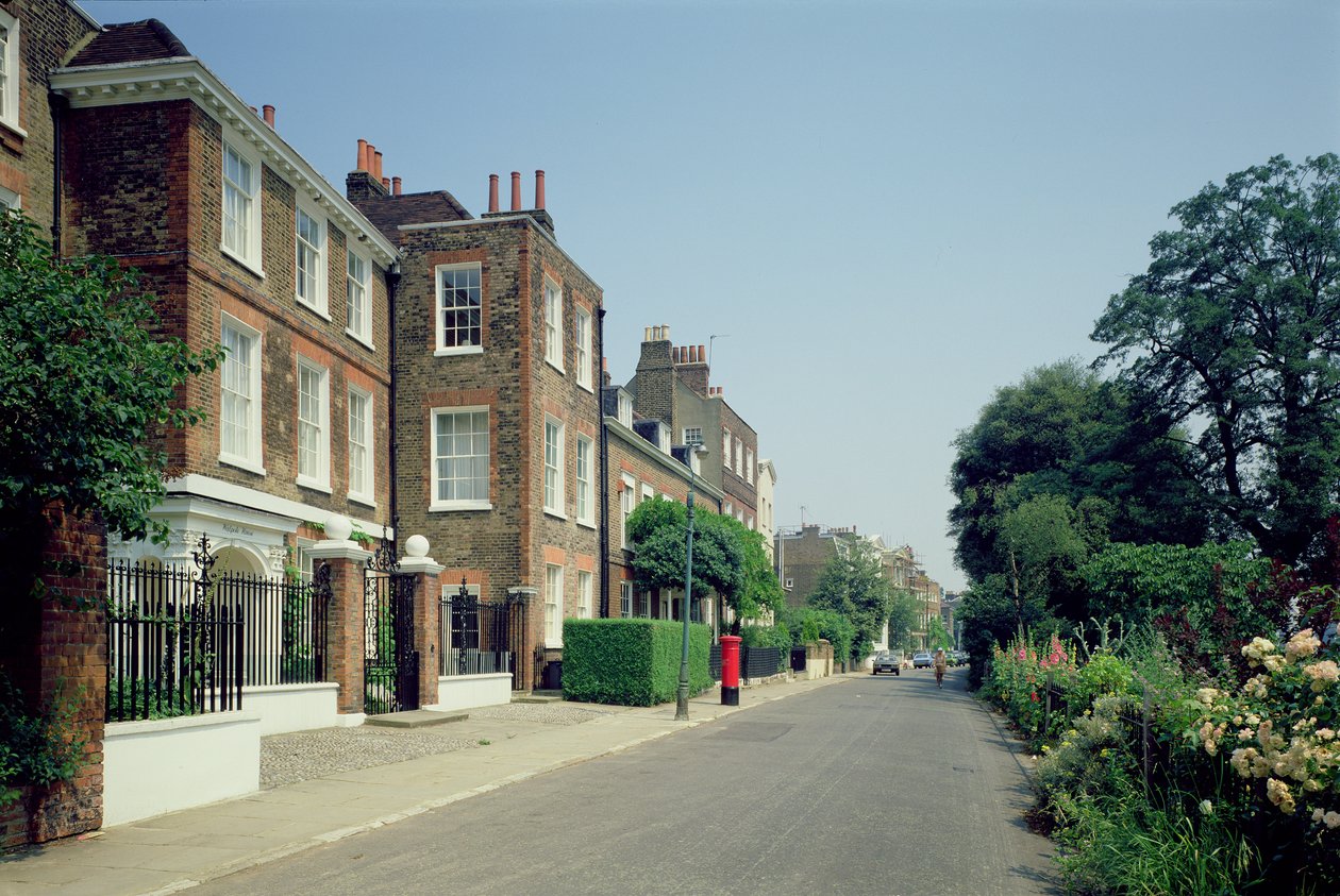 Chiswick Mall, Londýn od Unbekannt Unbekannt