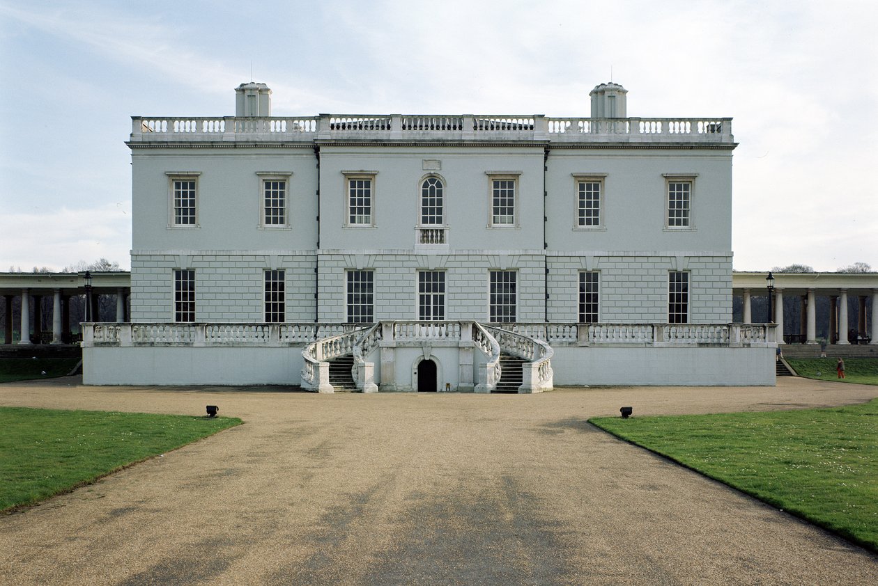 Exteriér Queens House, Greenwich, Londýn od Unbekannt Unbekannt