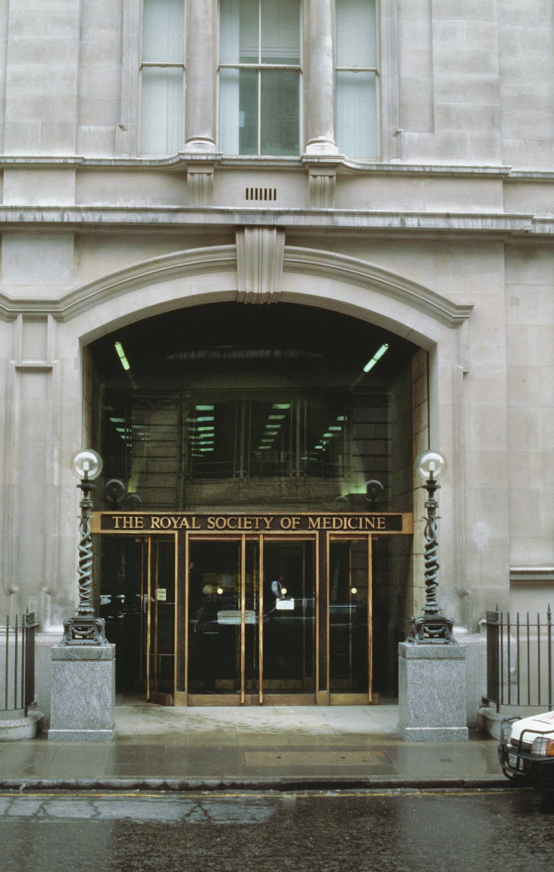 Exteriér Royal Society of Medicine, Wimpole St, Londýn W1 od Unbekannt Unbekannt