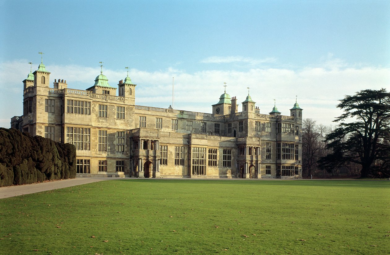 Vnější pohled od severozápadu, Audley End, Essex od Unbekannt Unbekannt
