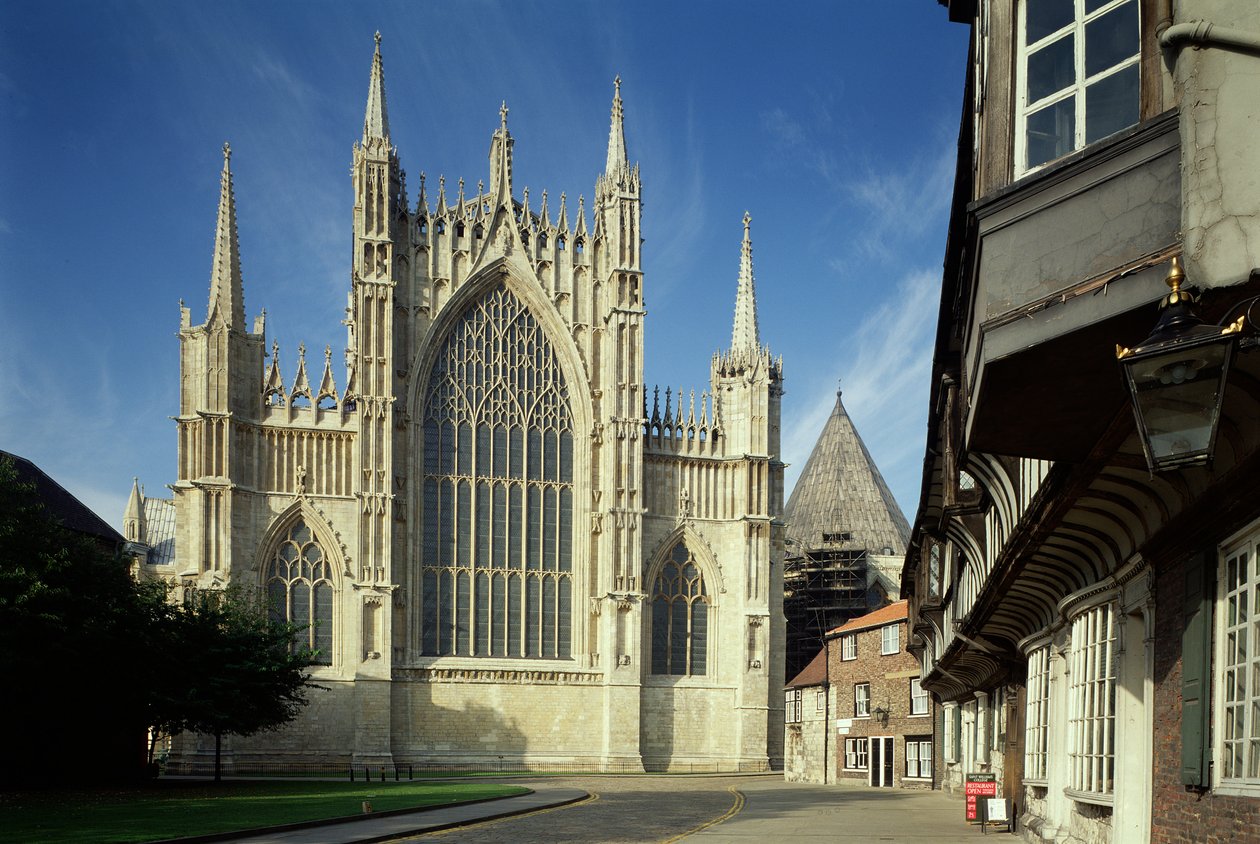 Vnější pohled na York Minster, Yorkshire od Unbekannt Unbekannt