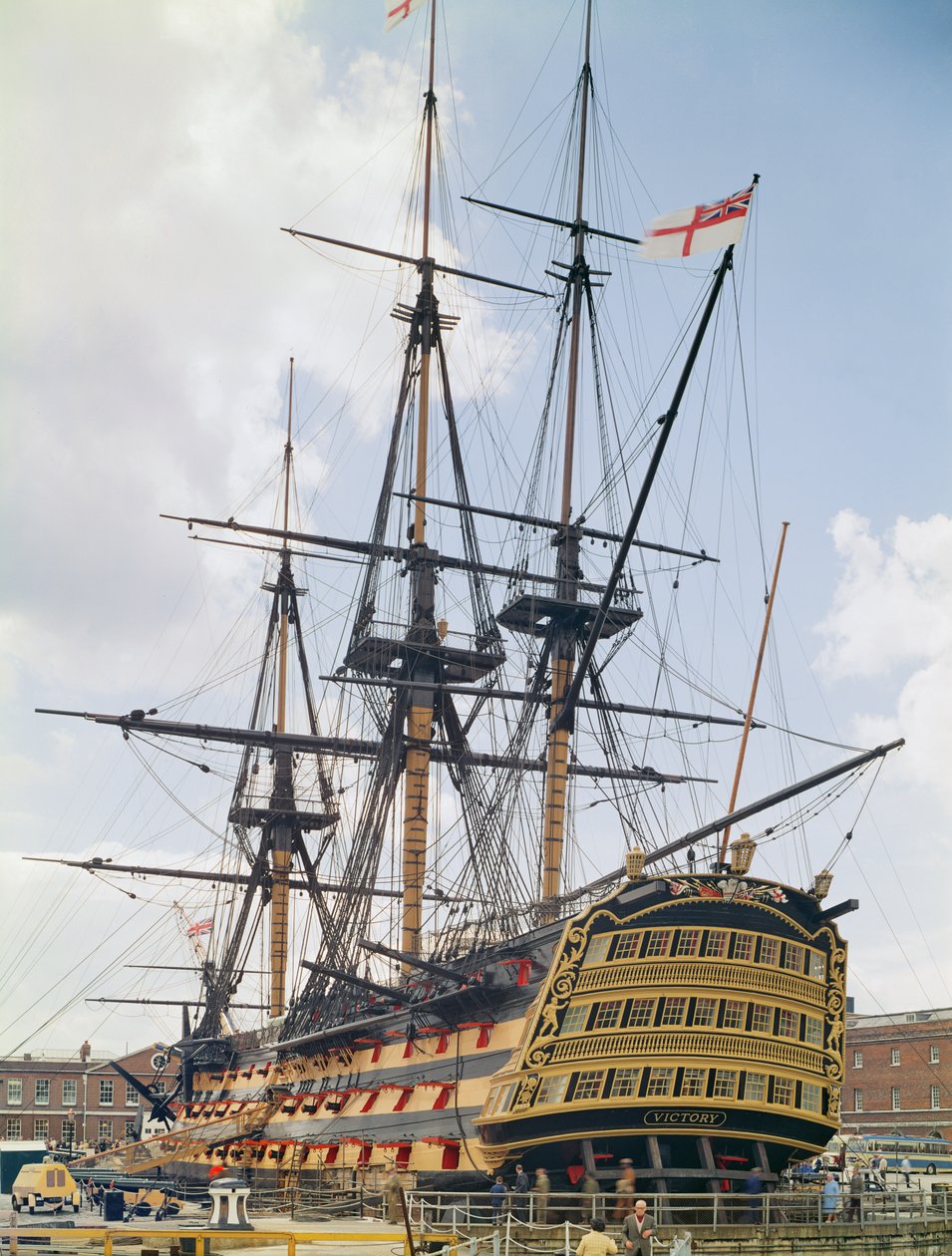 HMS Victory od Unbekannt Unbekannt