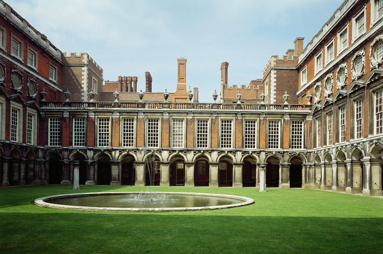 Palác Hampton Court, Middlesex od Unbekannt Unbekannt