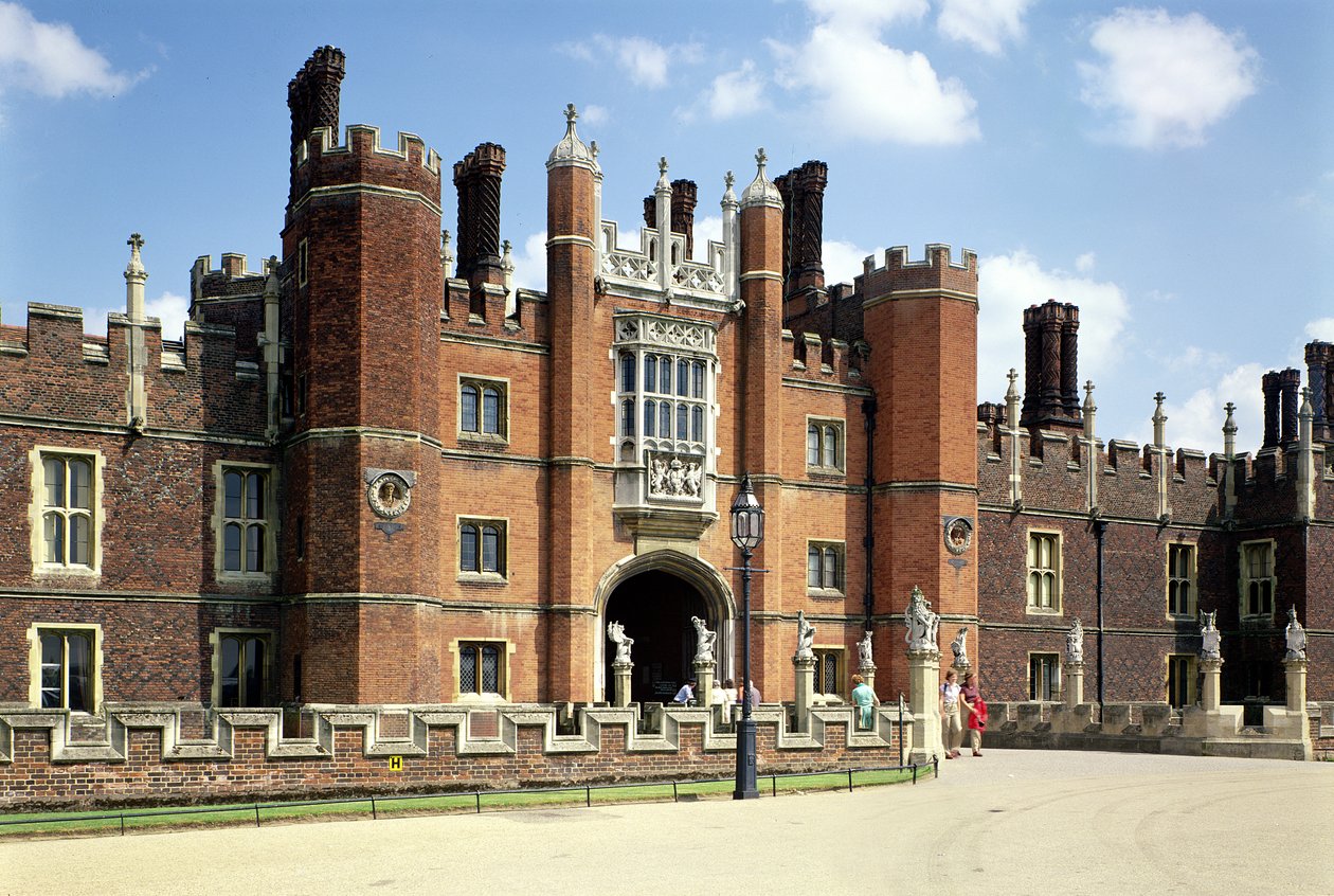 Palác Hampton Court na jaře 14 a 1520 (H5996) od Unbekannt Unbekannt