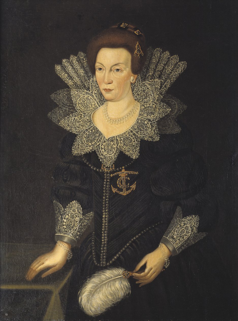 Kristina z Holštýnska-Gottorpu, kolem roku 1610 od Unbekannt Unbekannt