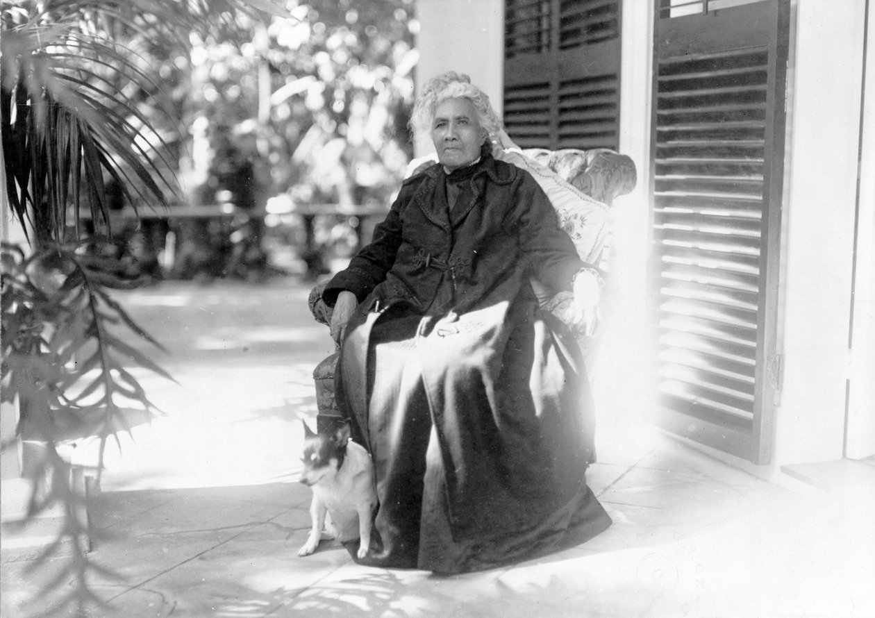Liliuokalani, královna Havaje, kolem roku 1917 od Unbekannt Unbekannt