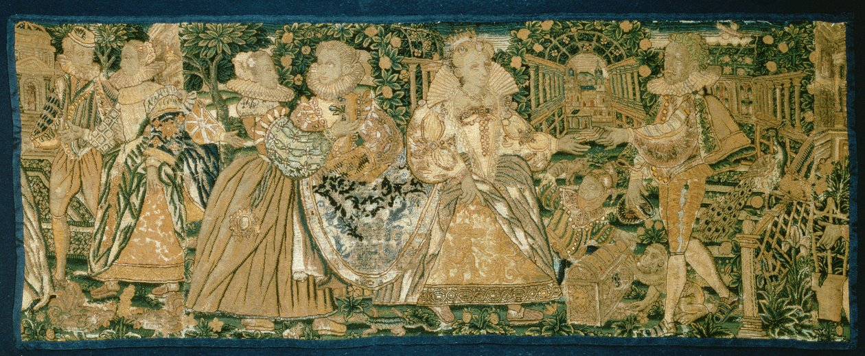 Needlework Valance, kolem 1575 od Unbekannt Unbekannt