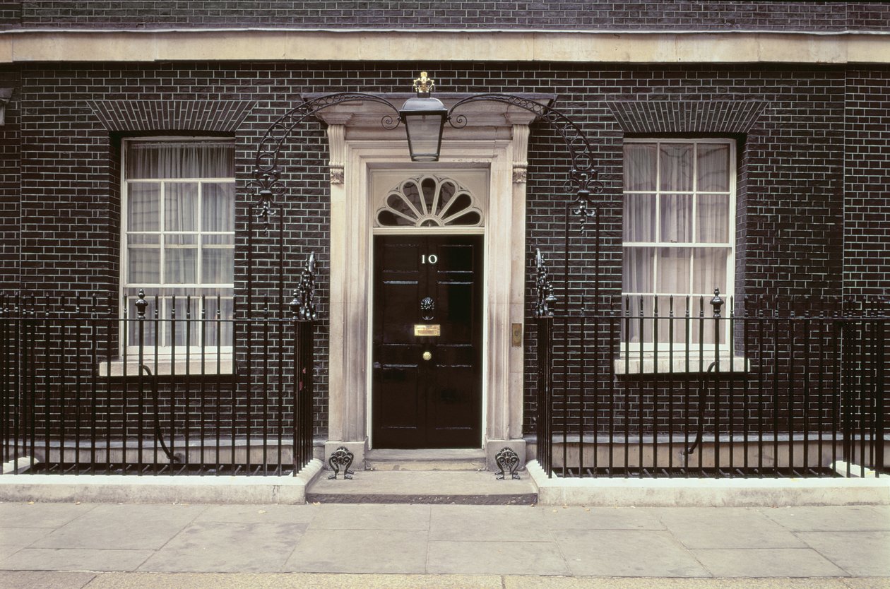 Číslo 10, Downing Street, Londýn od Unbekannt Unbekannt