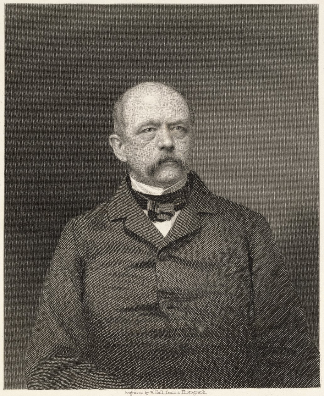 Portrét Otto von Bismarcka (1815-98) vyrytý Williamem Hollem (1807-71) z fotografie, hospoda. od Williama Mackenzieho od Unbekannt Unbekannt