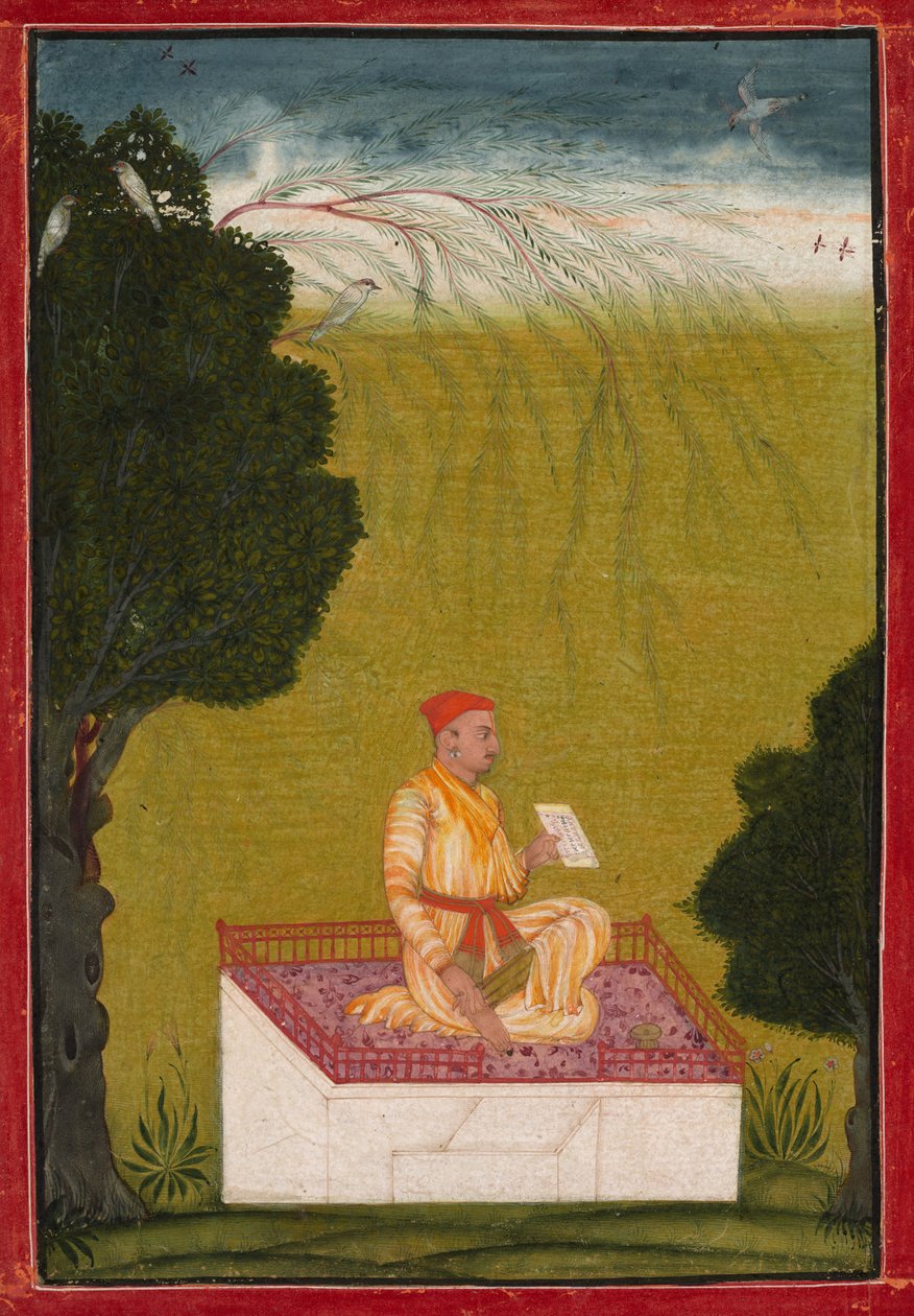 Raja Dalip Singh z Guler na Dias od Unbekannt Unbekannt