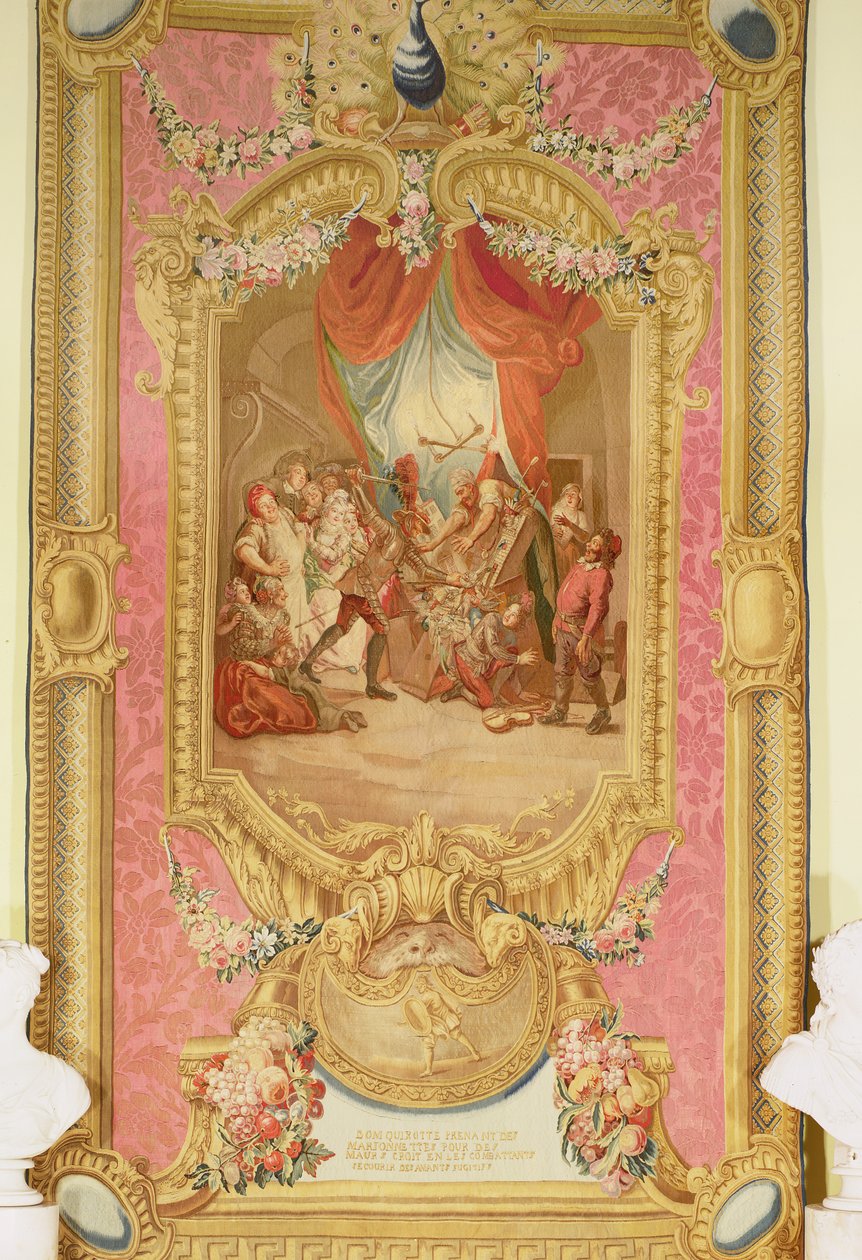 Scéna z Dona Quijota, tapisérie z Regents Gallery od Unbekannt Unbekannt