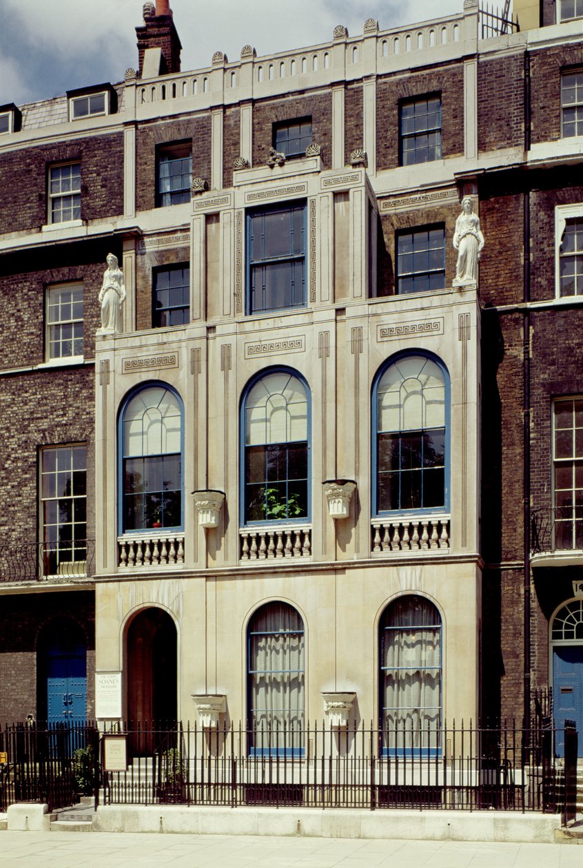 Sir John Soane Museum, Lincolns Inn, Londýn od Unbekannt Unbekannt