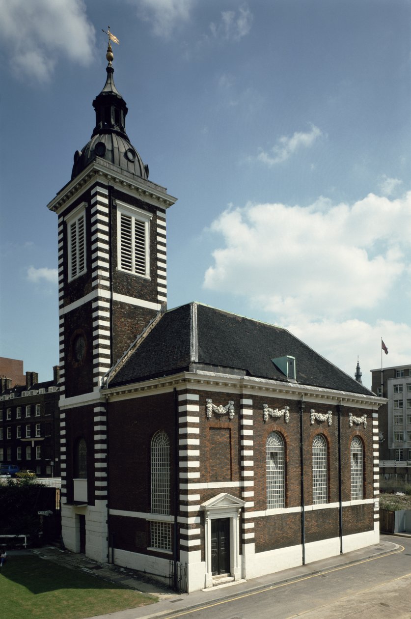 Kostel sv. Beneta, Pauls Wharf, City of London od Unbekannt Unbekannt