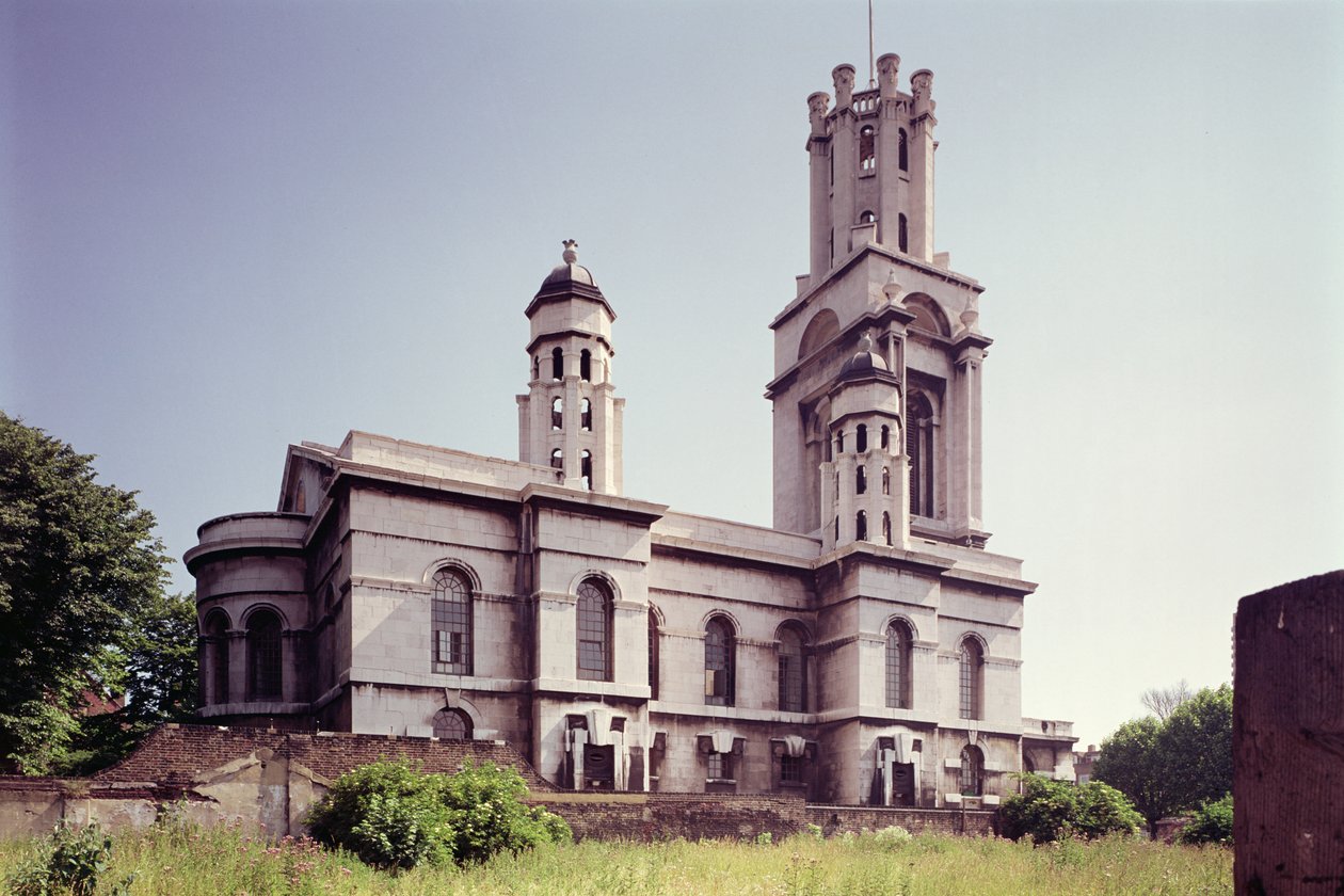 St. George in the East, Stepney, Londýn od Unbekannt Unbekannt