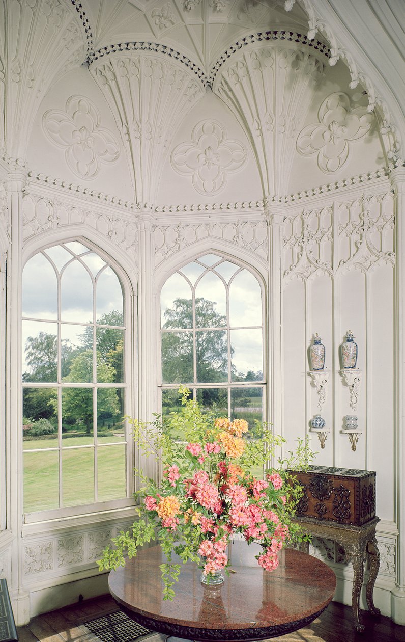 Přijímací místnost, Arbury Hall, Arbury, Warwickshire od Unbekannt Unbekannt