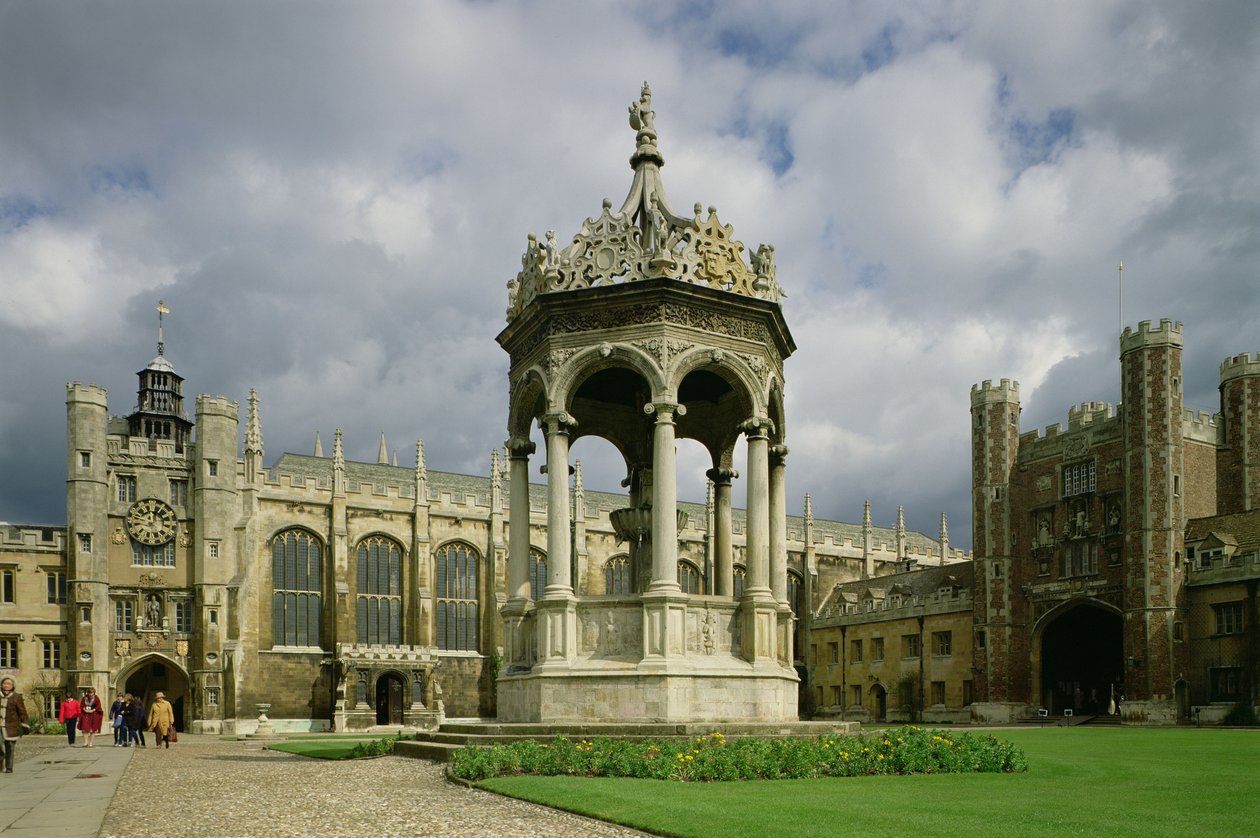 Velký dvůr, Trinity College, Cambridge od Unbekannt Unbekannt