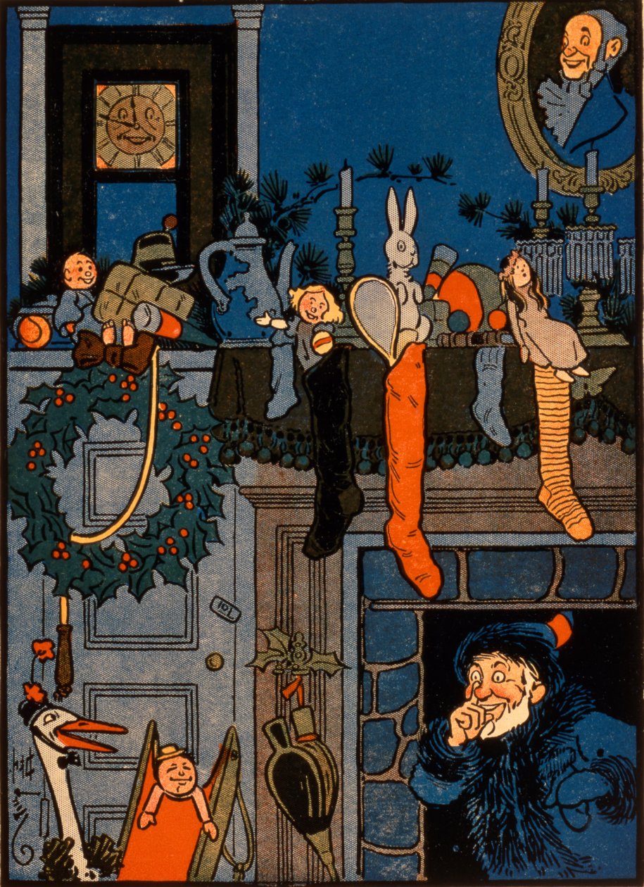 The Night Before Christmas, Denlow, 1903 od Unbekannt Unbekannt