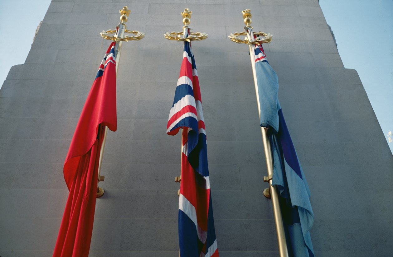 Union Jacks v Cenotaph v Londýně od Unbekannt Unbekannt