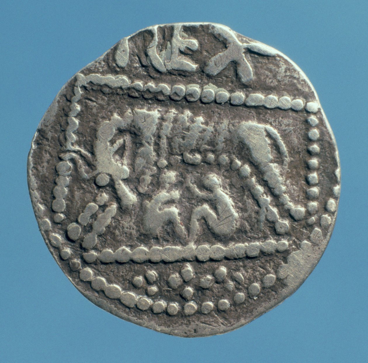 Verso penny of Ethelbert, King of Kent (stříbrná) (viz 46895) od Unbekannt Unbekannt