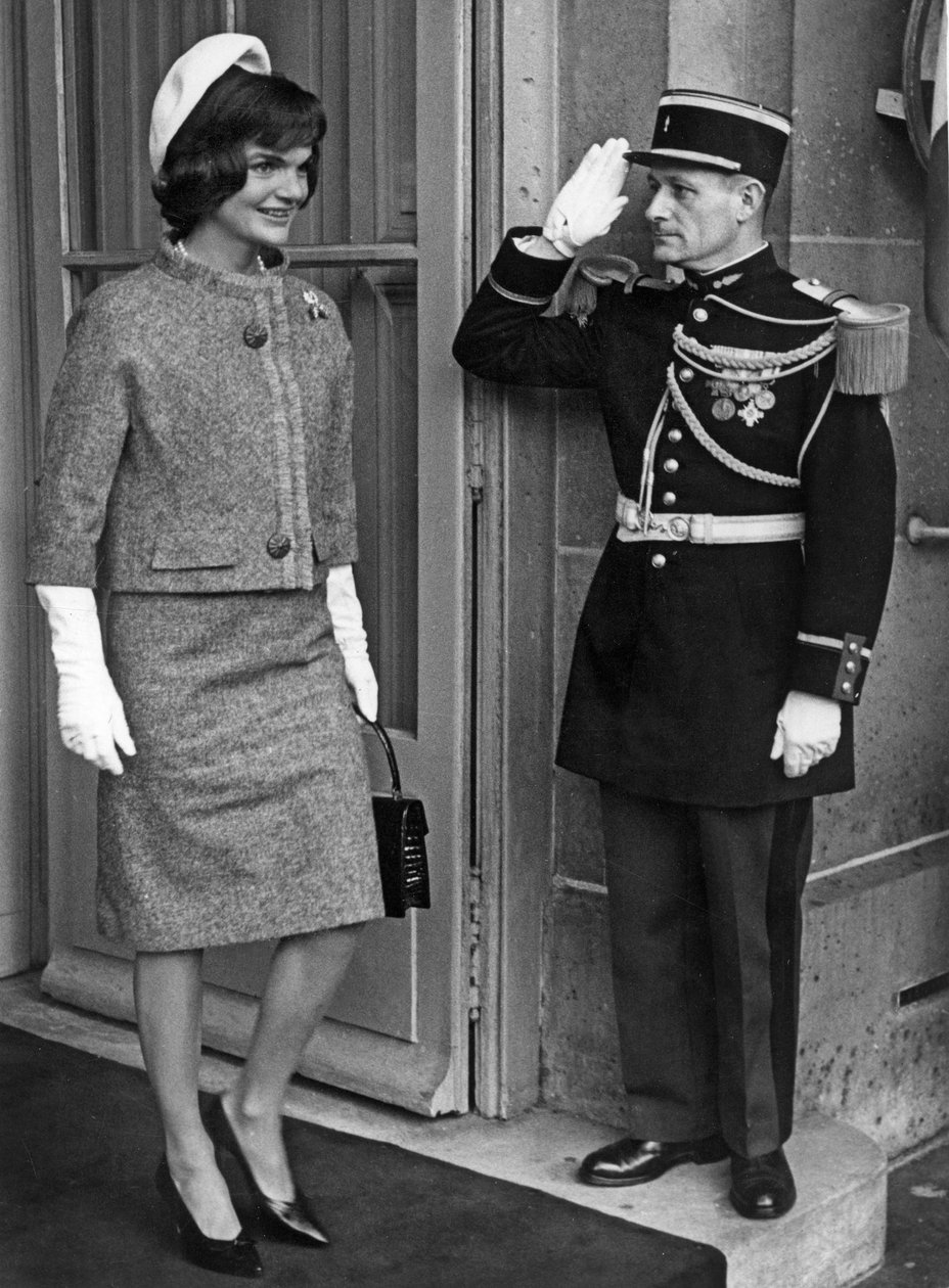 Jackie Kennedy v Paříži 2. června 1961 od Unbekannt Unbekannt