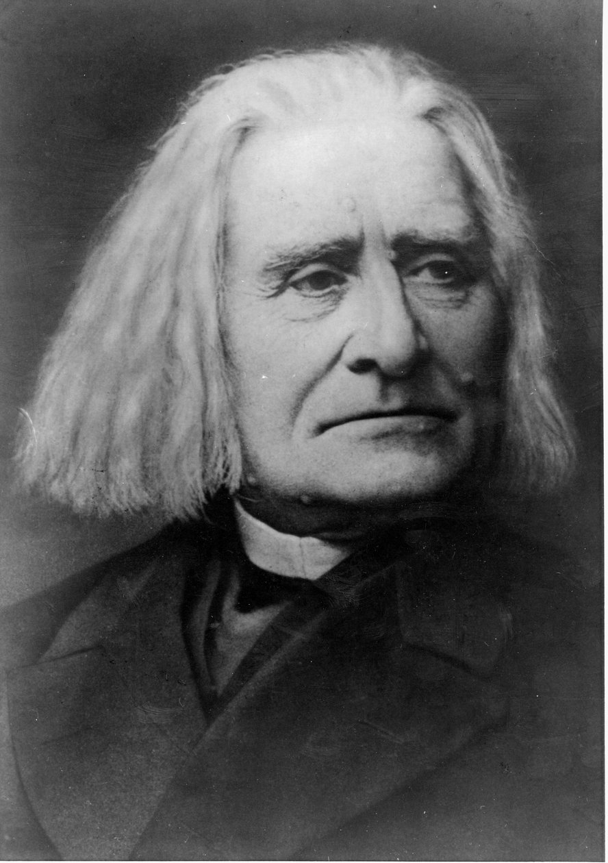 Portrét Franze Liszta od Unbekannt Unbekannt