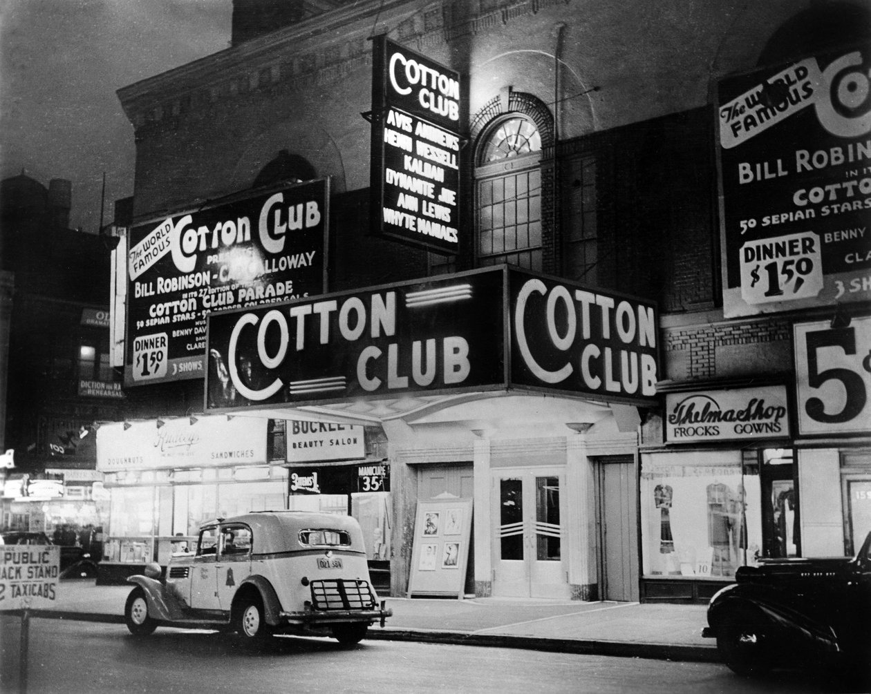 Cotton Club v Harlemu, New York, v roce 1938 od Unbekannt Unbekannt