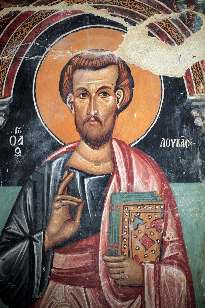 Byzantská freska z 15. století od Unbekannt Unbekannt