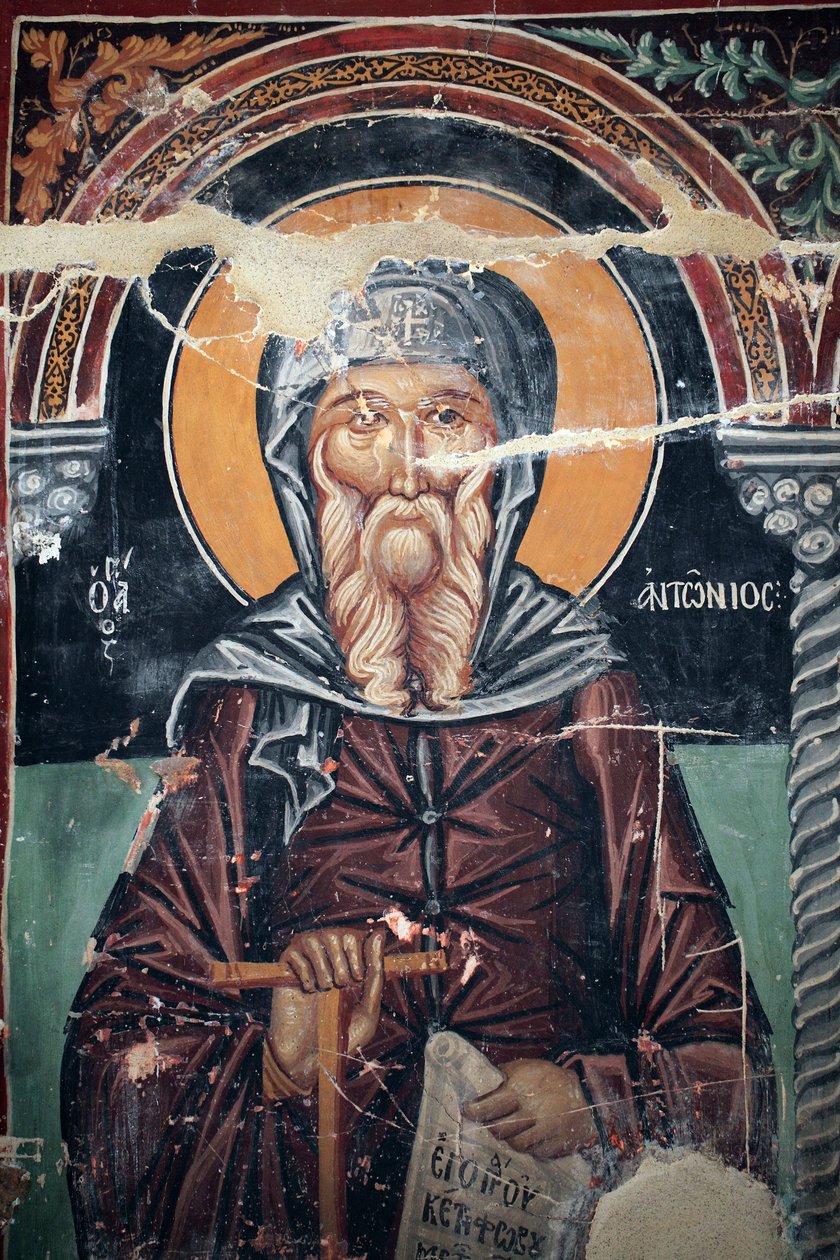 Byzantská freska z 15. století od Unbekannt Unbekannt
