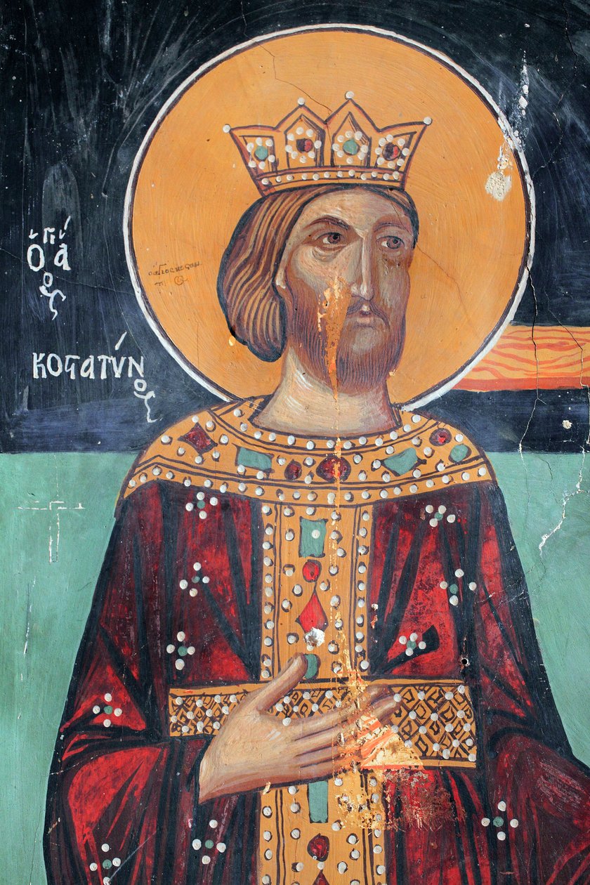 Byzantská freska z 15. století od Unbekannt Unbekannt