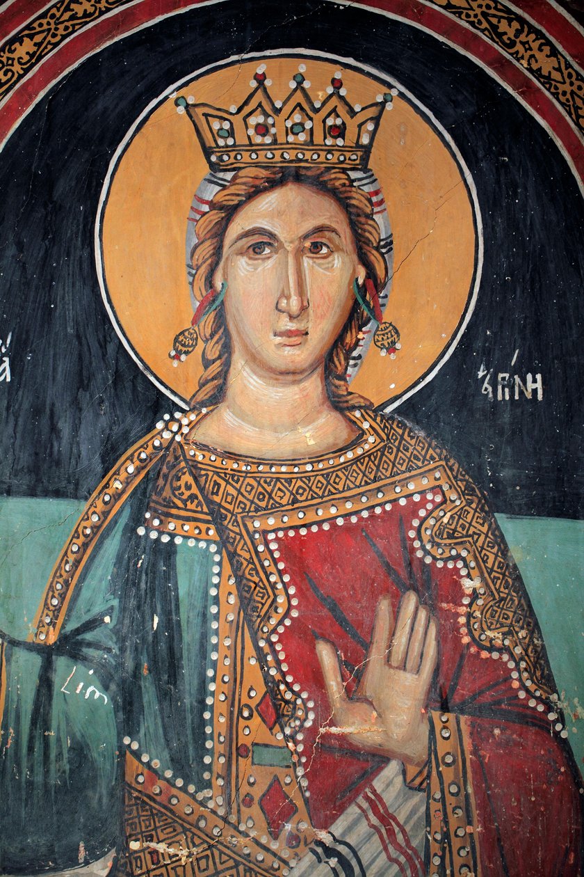 Byzantská freska z 15. století od Unbekannt Unbekannt