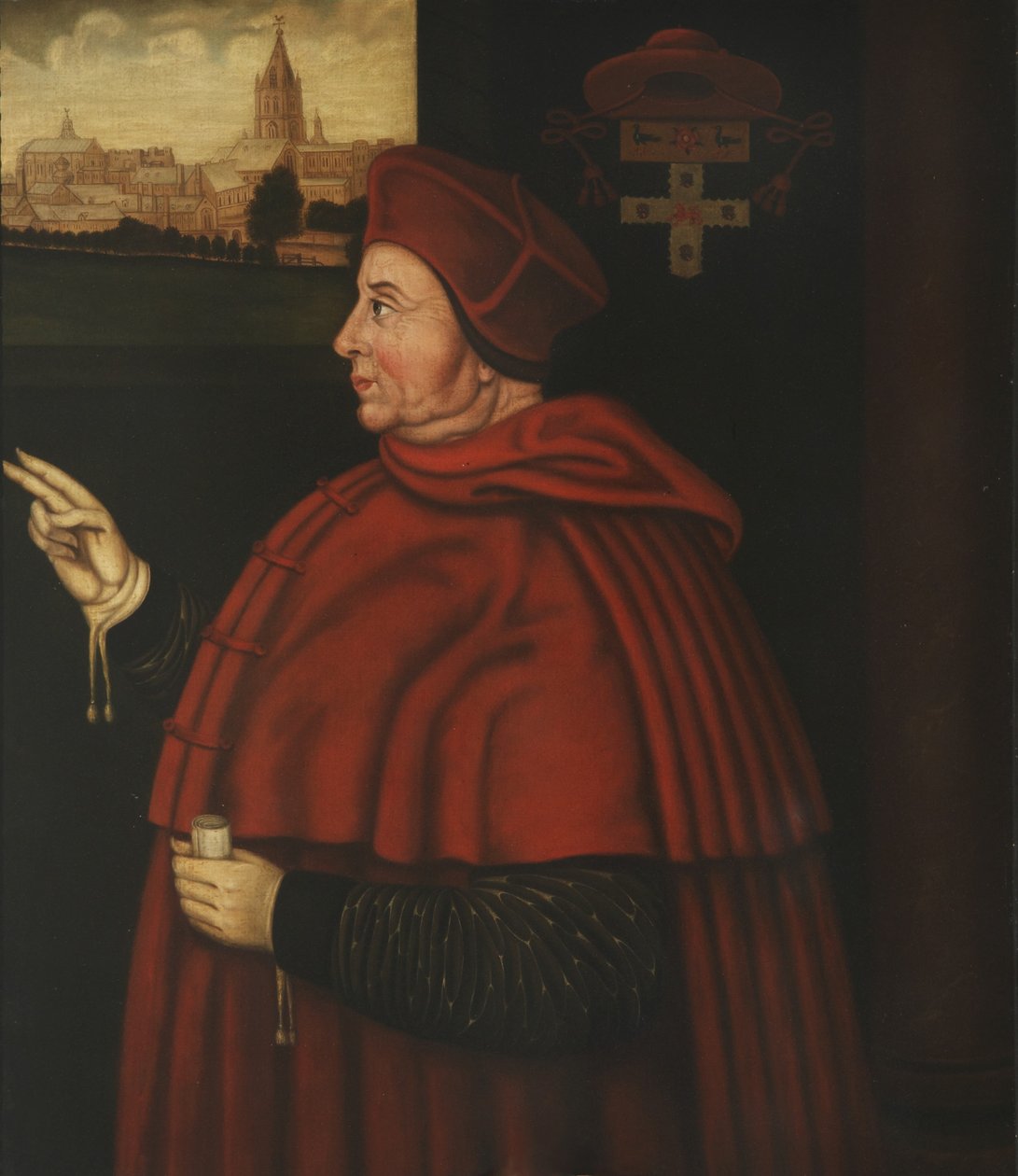 kardinál Thomas Wolsey od Unbekannt Unbekannt