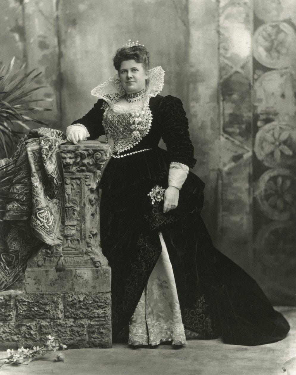 Cornelia Bradley Martin, jako Mary Stuart, královna Skotů, Bradley-Martin Ball, 1897 od Unbekannt Unbekannt