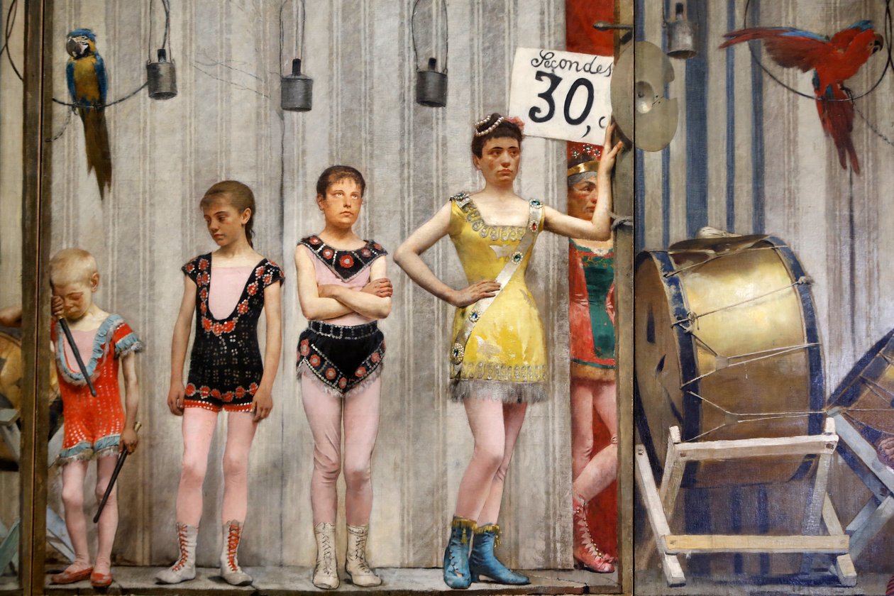 Fernand Pelez, Grimaces et mise res - Les Saltimbanques od Unbekannt Unbekannt